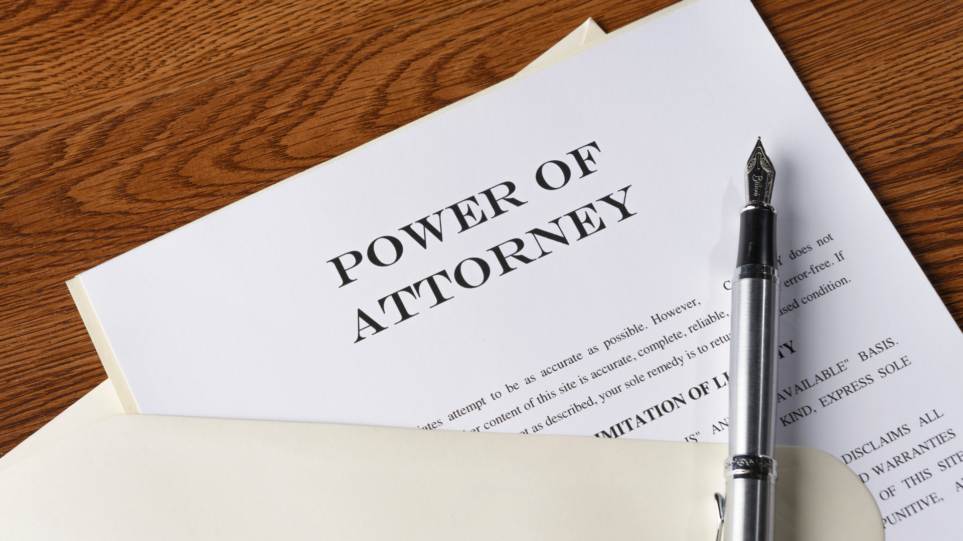 Importance of putting in place a Power of Attorney