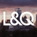 The London & Quadrant logo is seen projected across a silhouetted London skyline. The evening dusk is falling across a capital city. Home to Kings, Queens, and literally thousands of social tenants disserviced by L&Q.